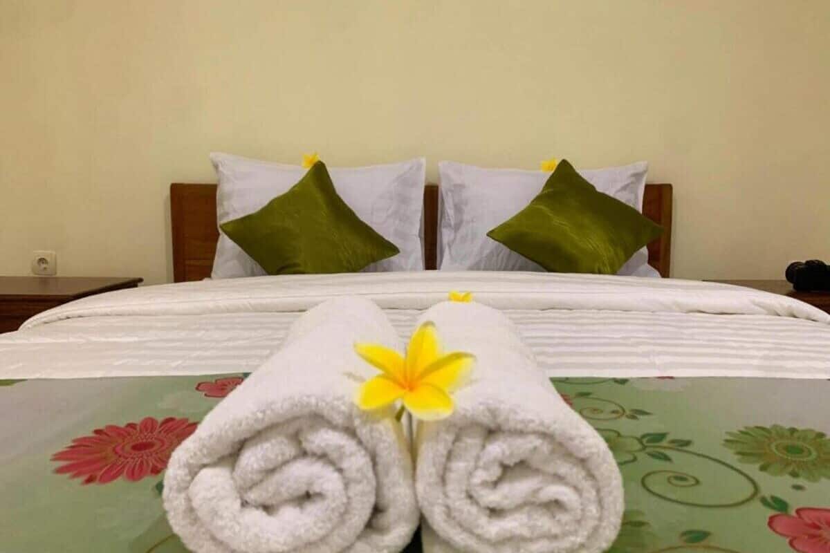 Standaard tweepersoonskamer, balkon, uitzicht op tuin | Gratis wifi