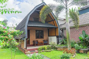 Bungalow Supérieur, balcon, vue jardin | Wi-Fi gratuit