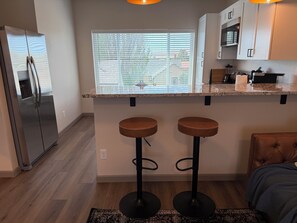 Private kitchen - Spacious, New Modern Rawlins Apartment, Unit A1 (Rawlins)