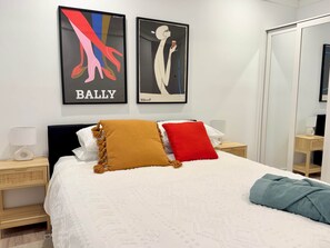 2 slaapkamers, een strijkplank/strijkijzer, gratis wifi