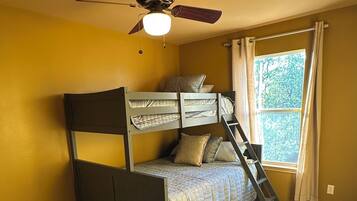 4 多间卧室、WiFi、床单