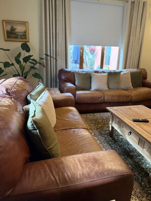 Una Smart TV, una chimenea, videojuegos, un reproductor de DVD