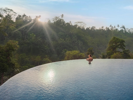 Outdoor pool. Adiwana Alas Harum