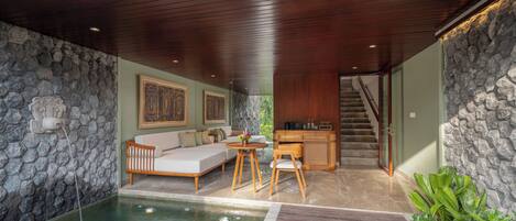 One Bedroom Duplex Pool Villa | Private pool