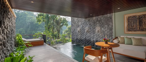 One Bedroom Duplex Pool Villa | Private pool