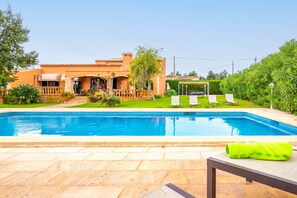Pool - FINCA ES FASSER - Charming country house with a private pool near the sea – Free Wi-Fi (Son Servera)