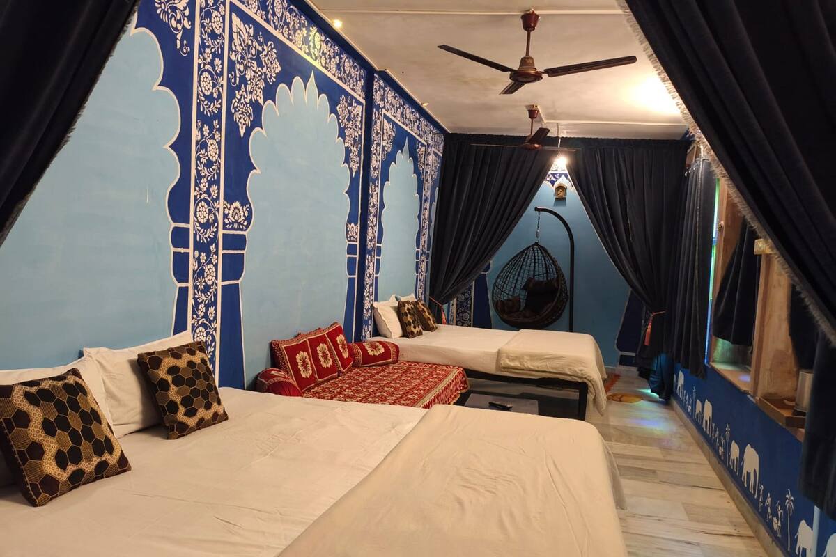 Kamar Quadruple Standar, pemandangan halaman | Wi-Fi gratis