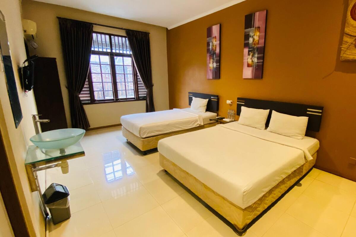 Habitación familiar | Escritorio y wifi gratis