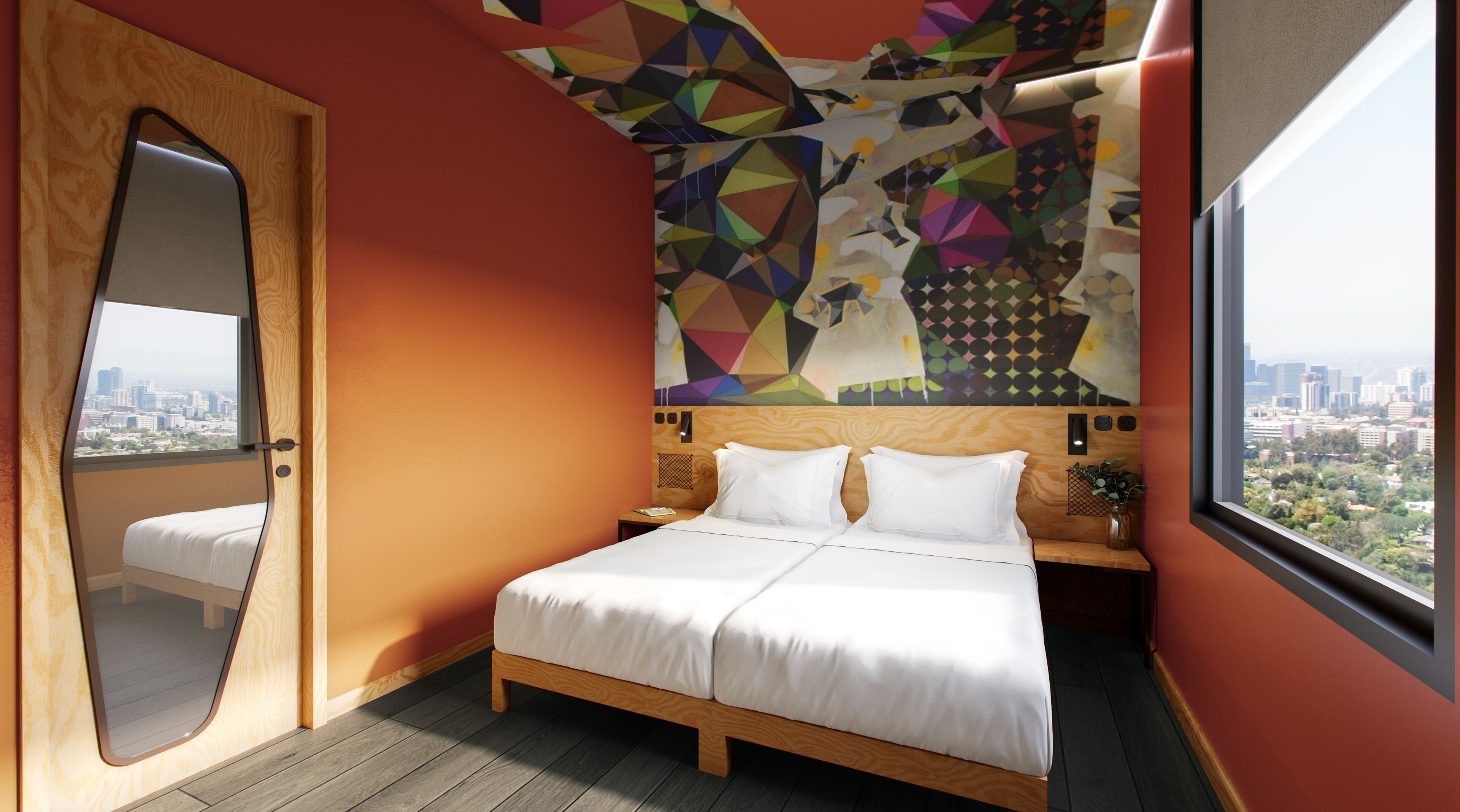 DOUBLE ACCESSIBLE ROOM | Gratis wifi, beddengoed