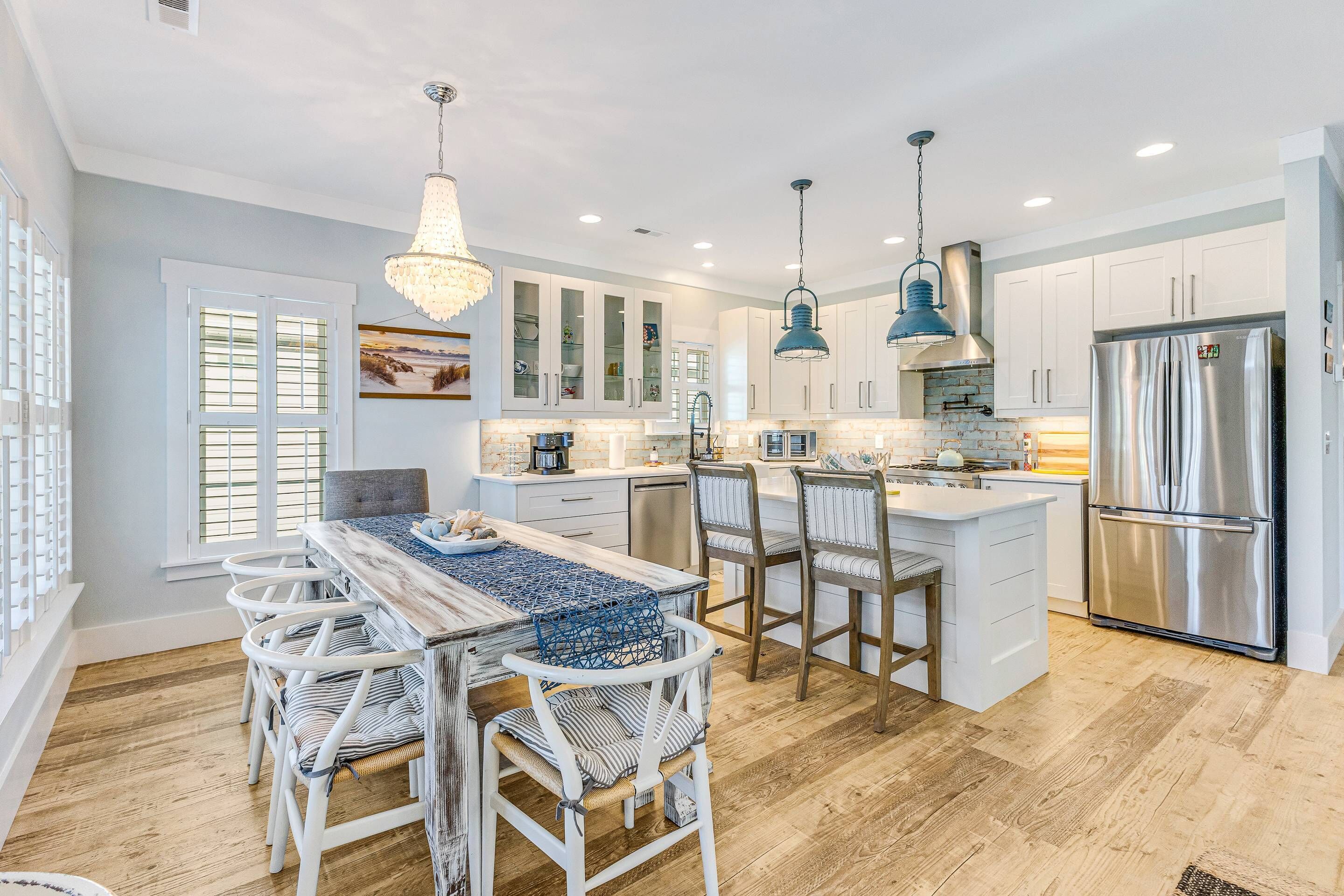 Refrigerador, microondas, parrilla de estufa y lavavajillas 