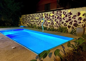 Outdoor pool - Entire home in Florianópolis, Brazil near Lagoa, Mole and Joaquina (Lagoa da Conceição)