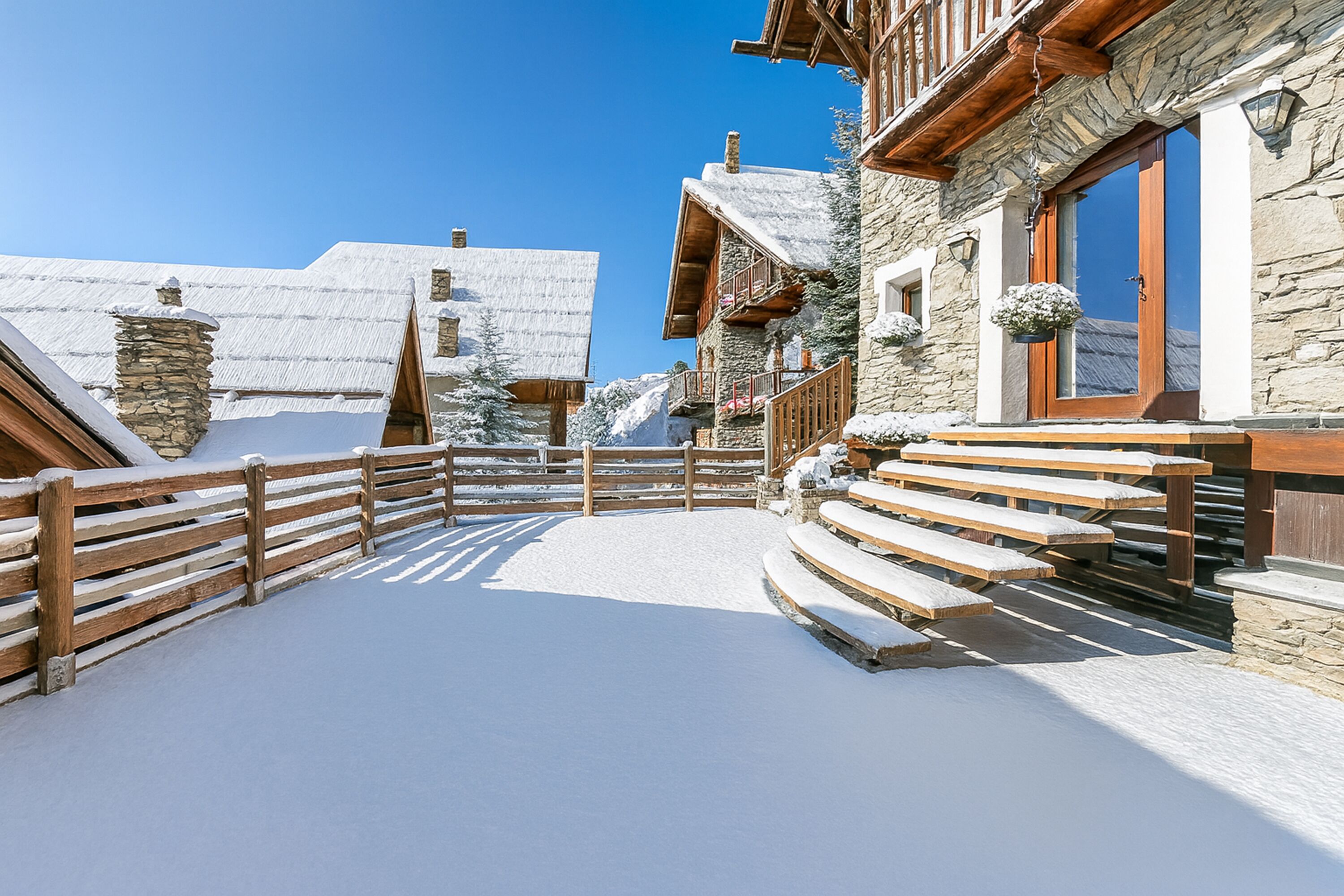 Enceinte de l’hébergement