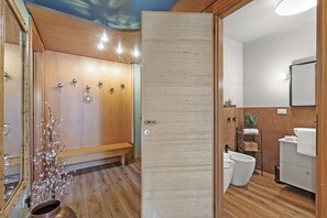 Shower, hair dryer, bidet, towels - Appartamento Alpine Suite (Sestriere)