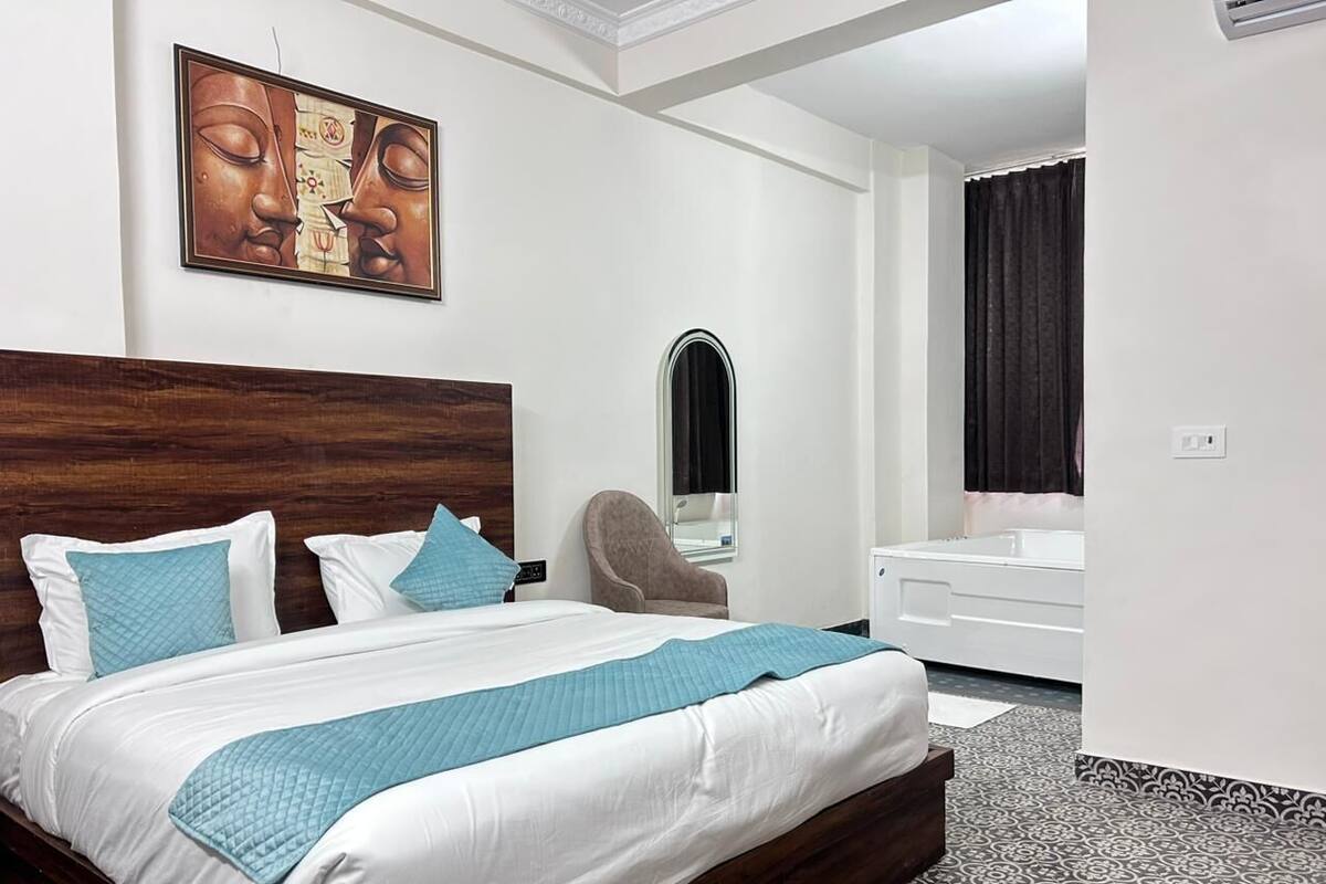 Luxe tweepersoonskamer | Lakens van Egyptisch katoen, luxe beddengoed