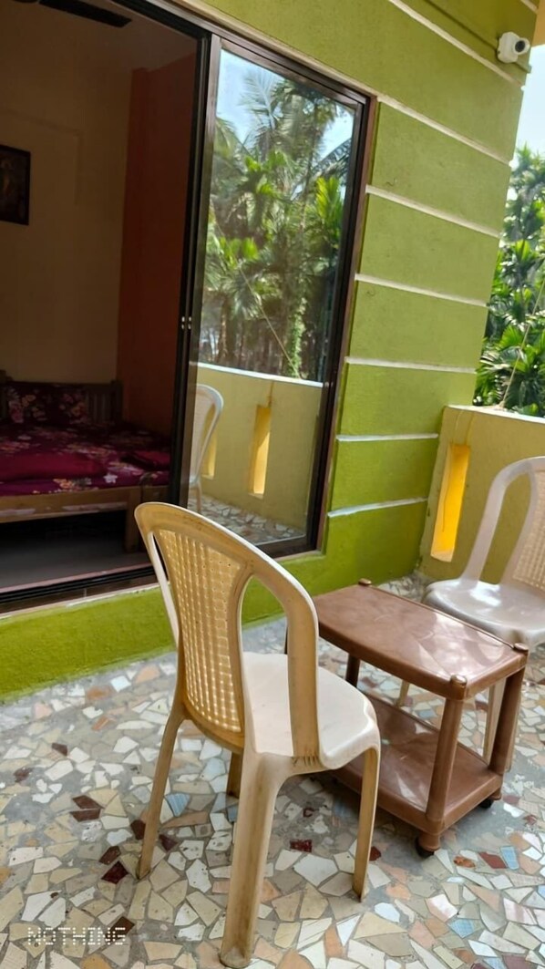 Suíte superluxo, vista para a praia | Sacada