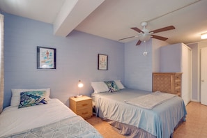 1 chambre, bureau, accès à Internet, literie fournie