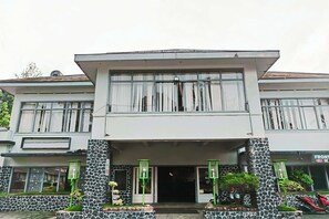 Fassade der Unterkunft