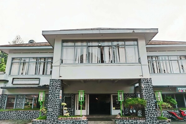 Façade de l’hébergement