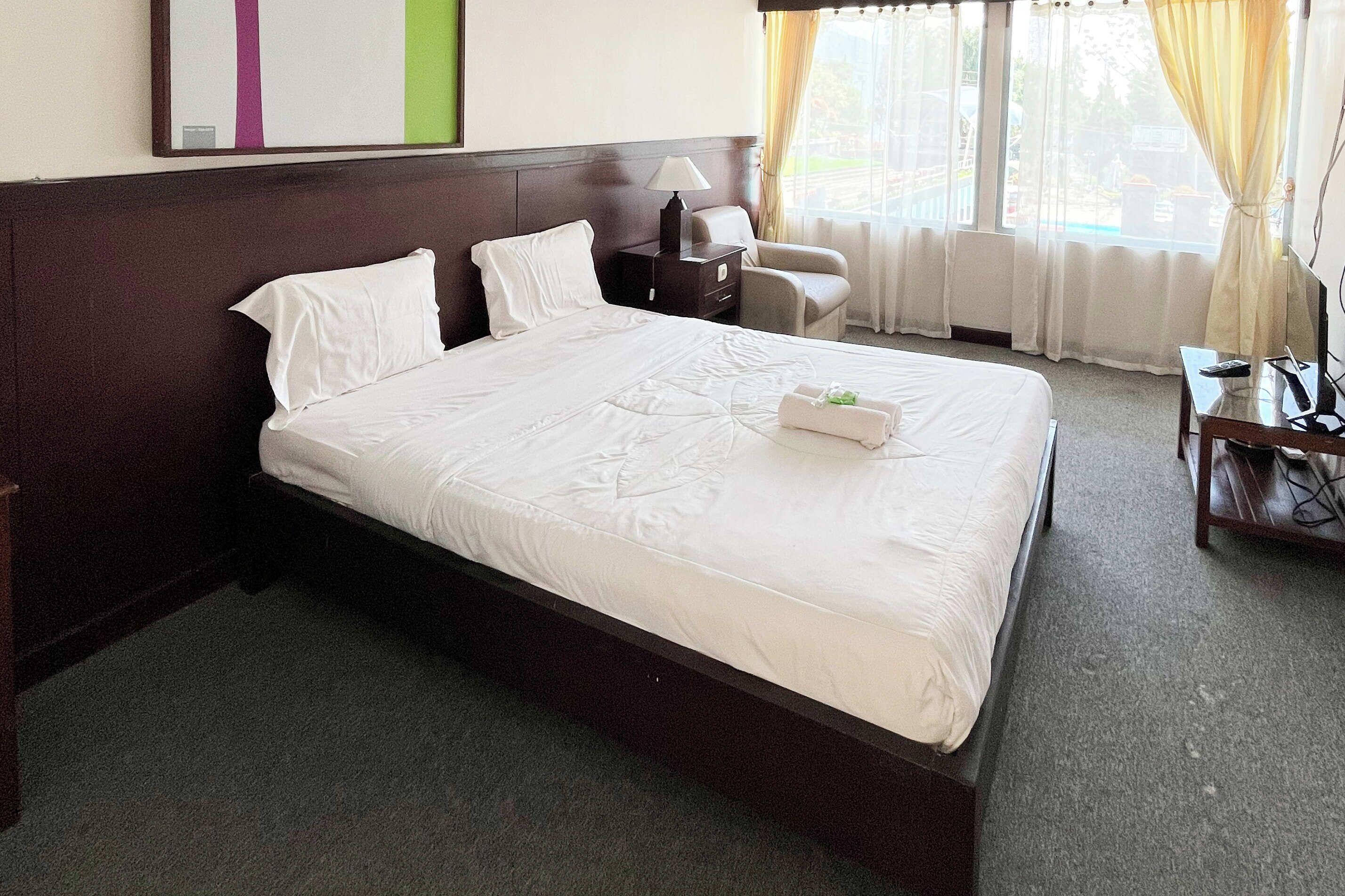 Habitación doble superior | Escritorio, wifi gratis, ropa de cama