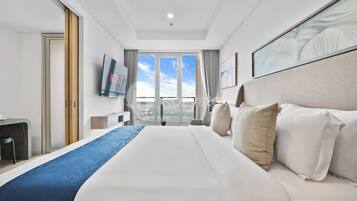 Apartment, 1 Bedroom, City View | Iron/ironing board, free WiFi