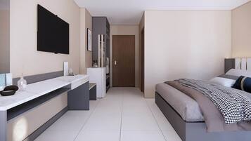 Deluxe Single Room, Balcony, City View