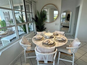 Apartment, 2 Bedrooms, Accessible, Balcony | Dining room - Sunset-on-the-strand Pool Tennis TSV (Townsville)