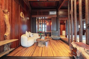 Villa, Garden View, Poolside | In-room safe, blackout drapes, iron/ironing board, free WiFi