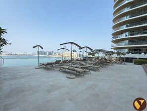 Outdoor pool - Vogue| Grand Blue Beachfront Designed By Elie Saab (Dubai)