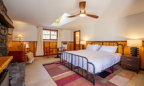 Executive-mökki | Egyptinpuuvillaiset lakanat, ylelliset vuodevaatteet