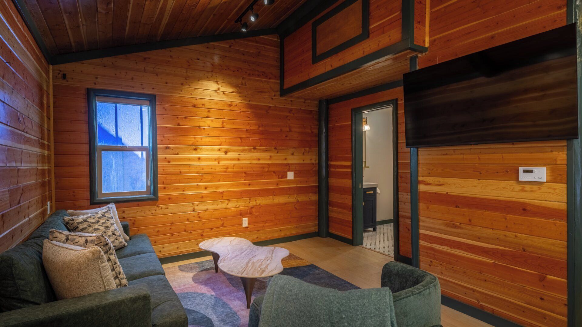 Hytte – executive, 3 soverom, spabadekar | Sengetøy i egyptisk bomull, sengetøy av topp kvalitet og minibar