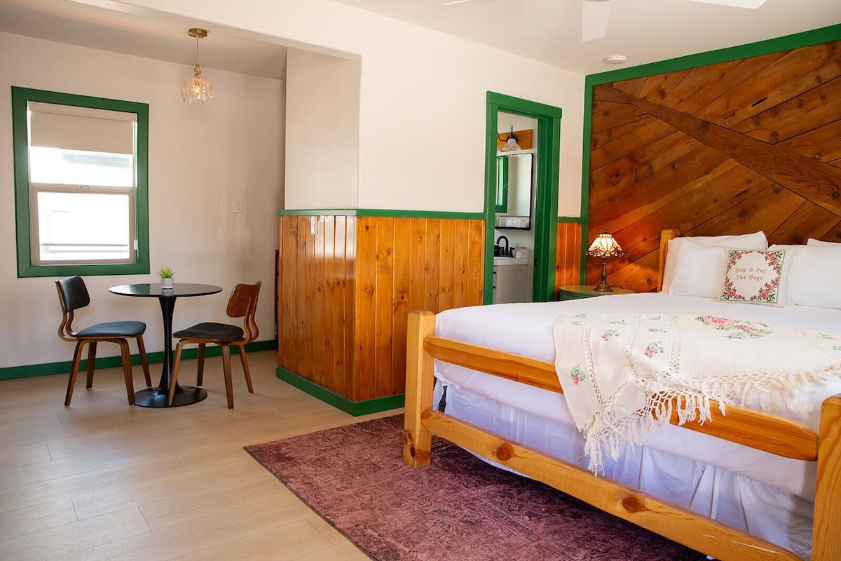 Cadar kapas Mesir, peralatan tempat tidur premium, bar mini