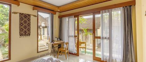 Façade de l’hébergement