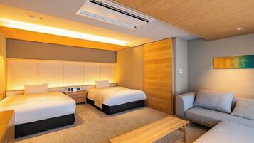 In-room safe, blackout curtains, soundproofing, free WiFi