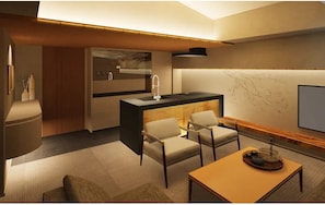 Suite, Mountain View | In-room safe, blackout drapes, soundproofing, free WiFi