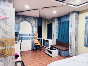 Habitación ejecutiva doble | Minibar, escritorio, wifi gratis y ropa de cama