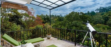 Deluxe Suite, Balcony, River View | Terrace/patio