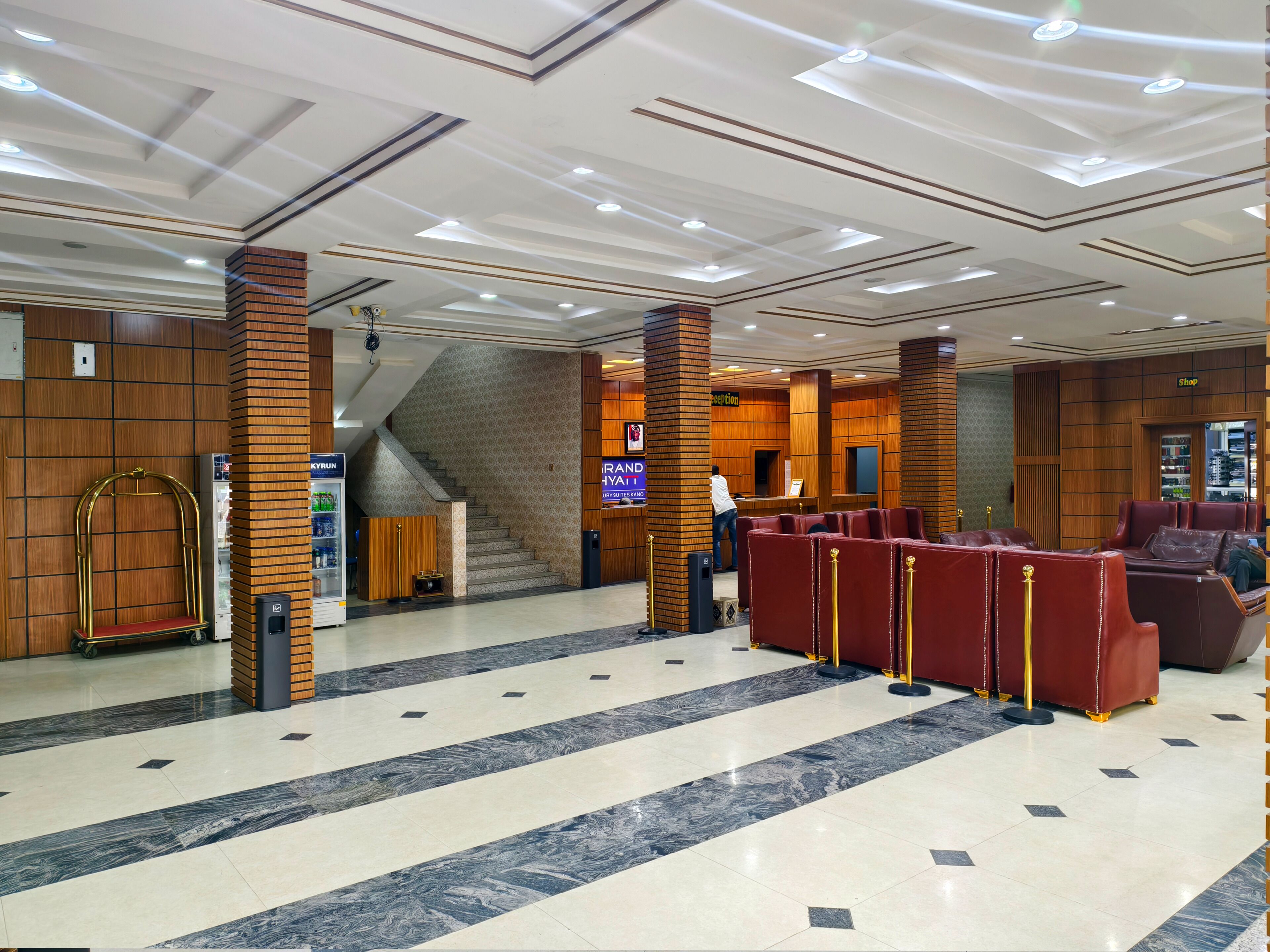Reception hall