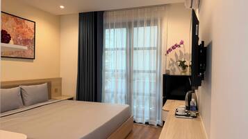 Standard Double Room, Balcony | Desk, laptop workspace, free WiFi