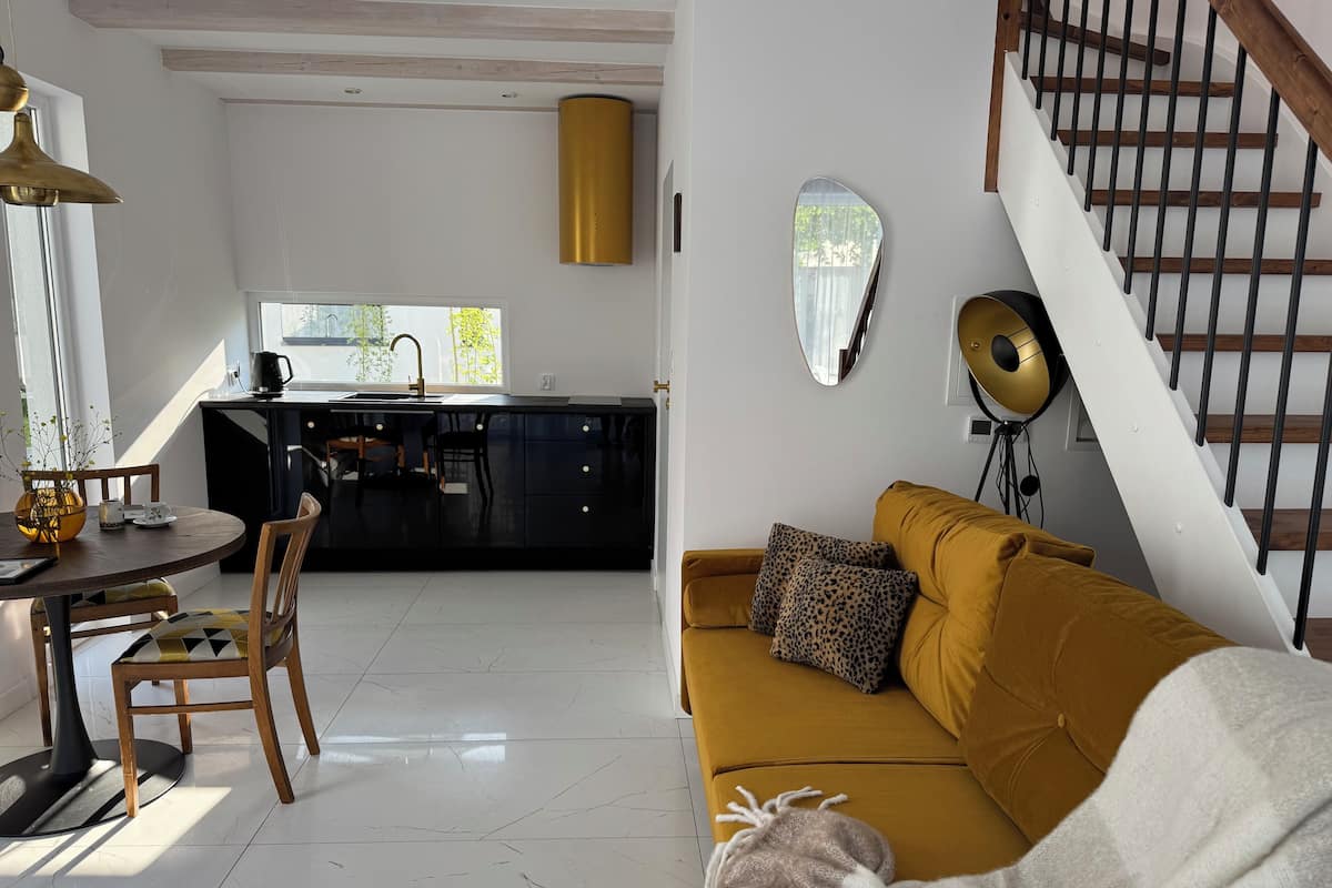 Cottage Desain, 2 kamar tidur | Area keluarga | TV