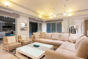 Villa, Pool View | Living area - Ocean Front Villa Ishigakijima 3 (Ishigaki)