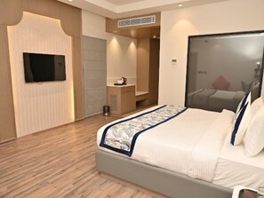 Deluxe Double Room, City View | Desk, iron/ironing board, free WiFi - Arth Boutique Hotel (Kota)