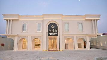 Fachada da propriedade