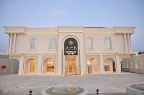 Façade de l’hébergement