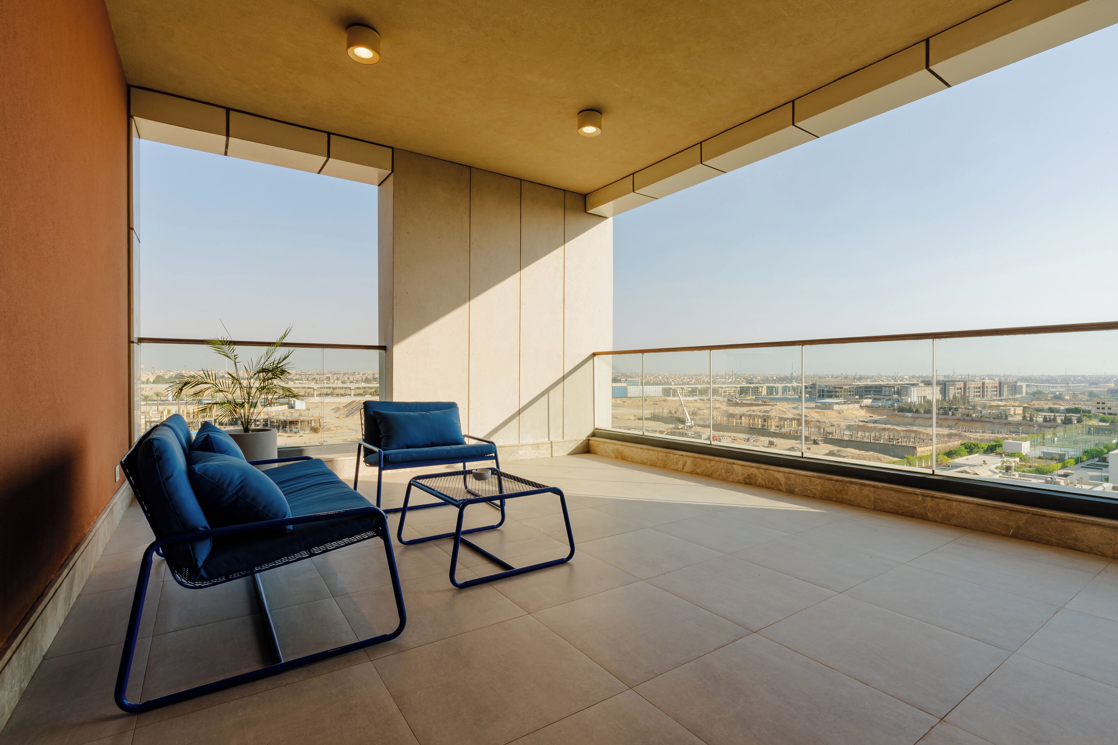 Apartamento, 2 quartos, vista para a cidade | Sacada