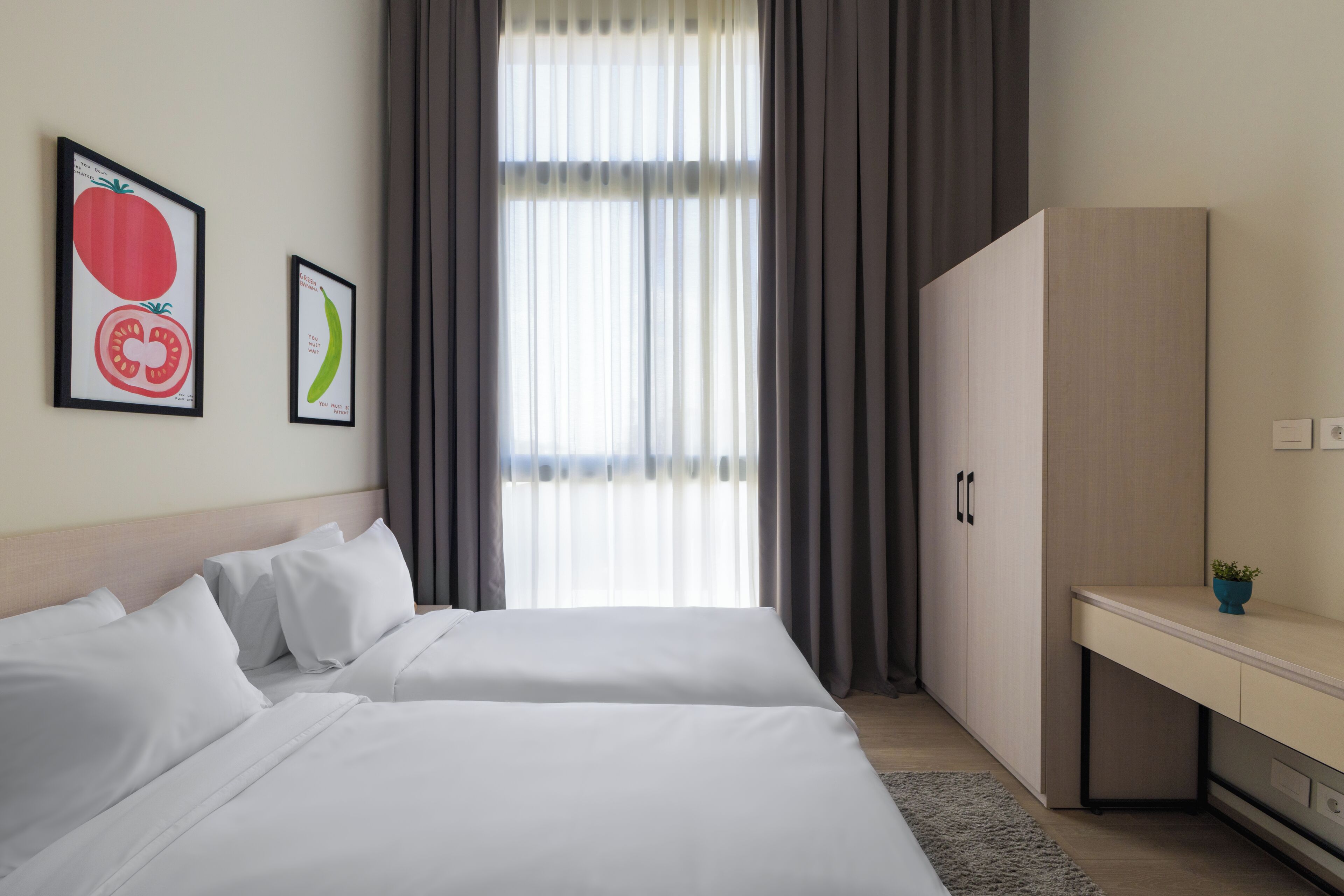 Departamento, 2 habitaciones, vista al jardín | Wifi gratis y ropa de cama 