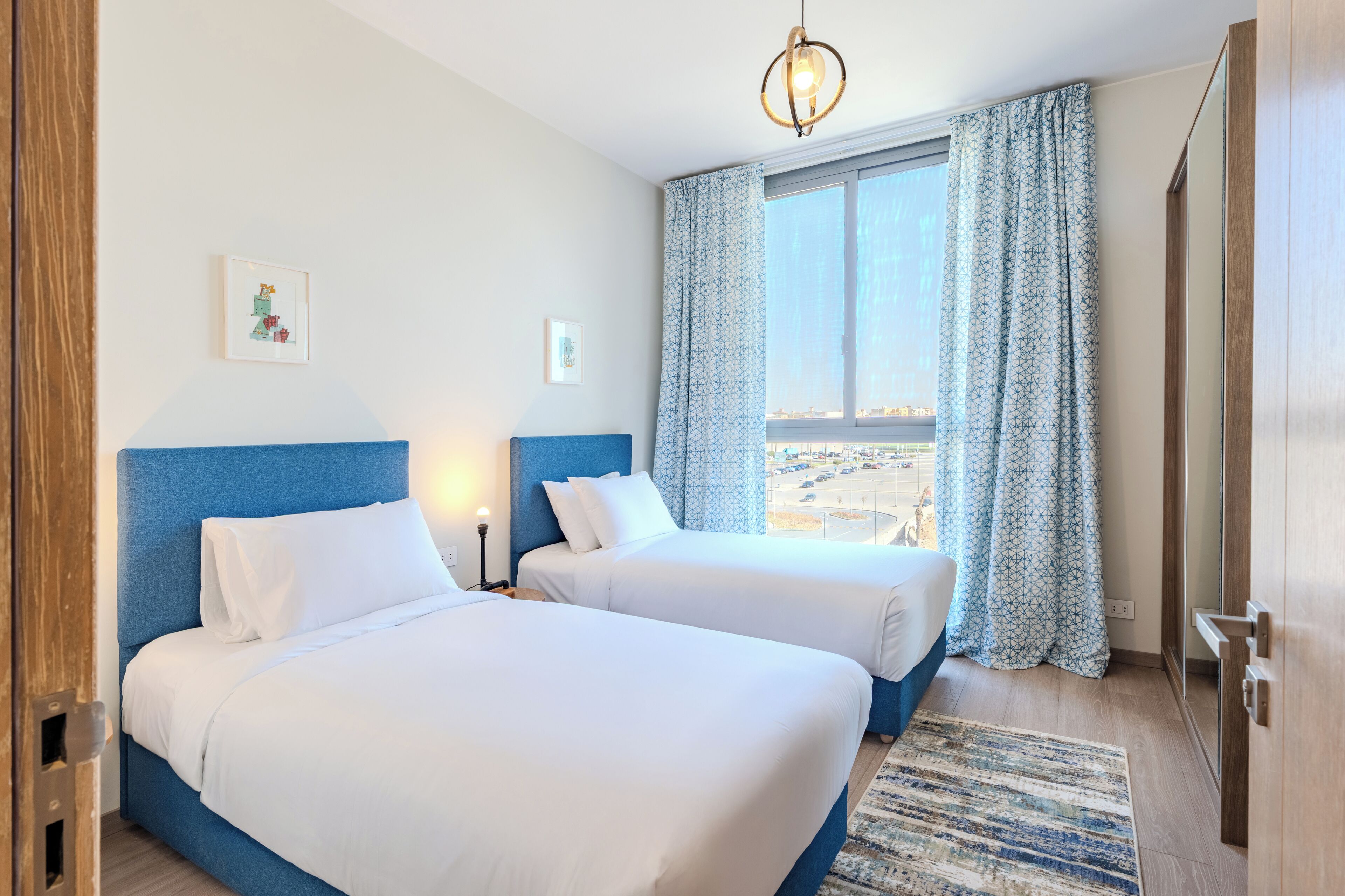 Departamento, 2 habitaciones, vista a la ciudad | Wifi gratis y ropa de cama 