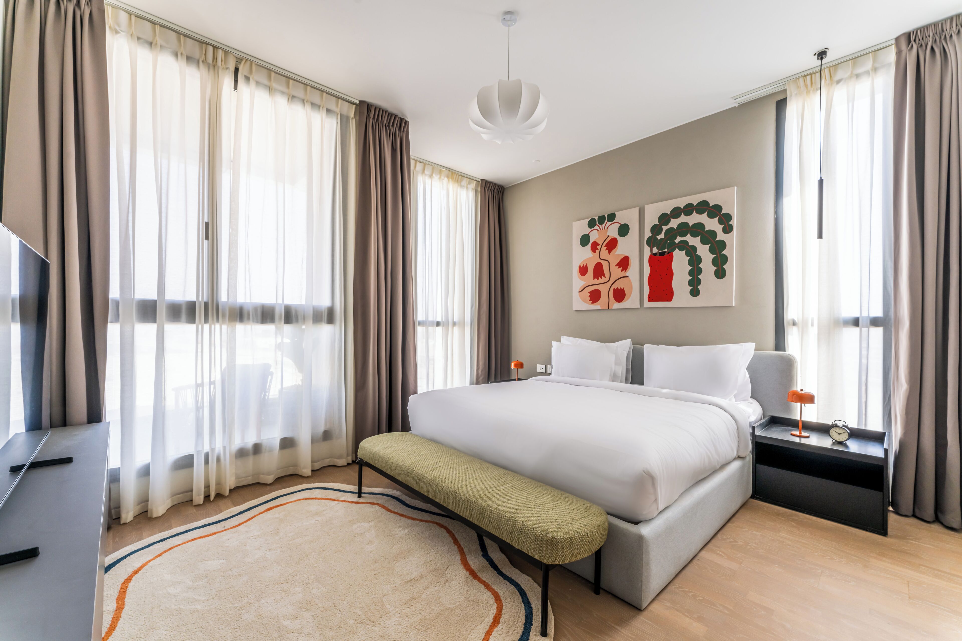 Departamento Premium, 3 habitaciones, vista a la ciudad | Wifi gratis y ropa de cama 