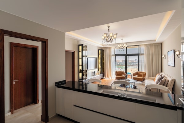 Familjelägenhet - 2 sovrum | Eget kök | Kylskåp, mikrovågsugn och spishäll