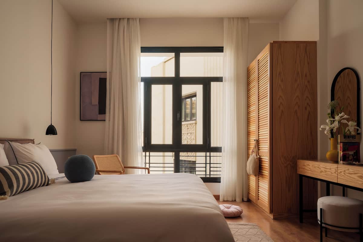 Standaard studio, uitzicht op stad | Gratis wifi, beddengoed