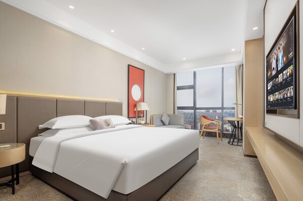 Chambre Simple | Bureau, espace de travail pour ordinateur portable